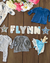 Load image into Gallery viewer, Keepsake Edition White Bordered Letter Garland - $10 per letter