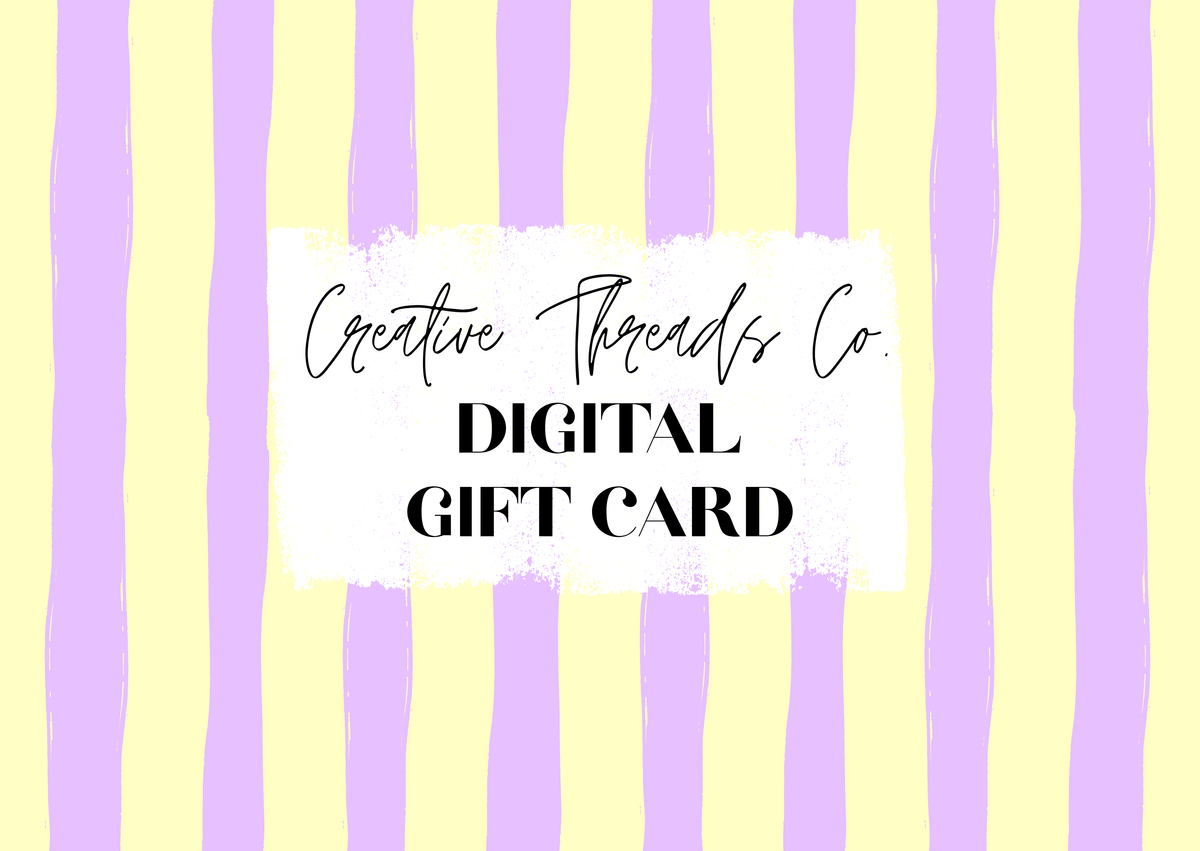 Creative Threads Co Gift Card – Creative Threads Co.