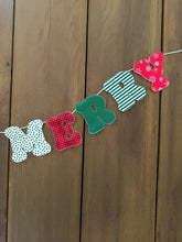 Load image into Gallery viewer, Classic Letter Christmas Garland – Exclusive Font – $9 per Letter
