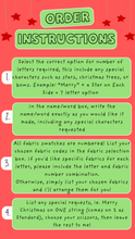 Load image into Gallery viewer, Classic Letter Christmas Garland – $8 per Letter
