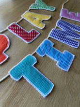 Load image into Gallery viewer, Signature White Bordered Letter Garland - $10 per letter
