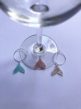 Load image into Gallery viewer, Mermaid Wine Glass Charms
